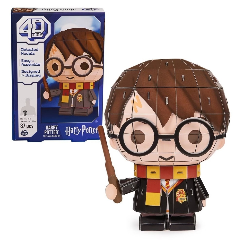 4D Build Harry Potter 3D Puzzle Model Kit 87pc Display Toy NEW